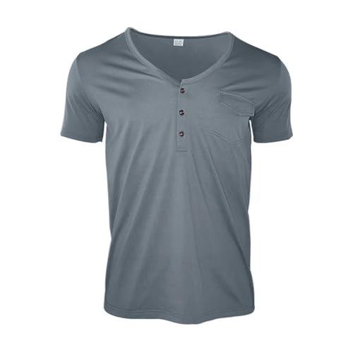Zetieny T-Shirt Herren Sommer Poloshirt Kurzarm Hemd Regular Fit Herren Polo T-Shirts Basic Männer T-Shirt Hemd Tops von Zetieny