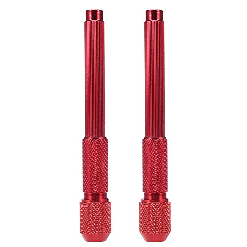 2pcs Tattoo Stifthalter für Skin Surfer Schablone Outling Pen Supply Makeup Tattoo Zubehör(rot) von Zetiling