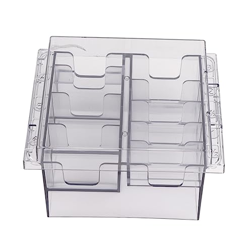 Guide Kämme Organizer, Clipper Comb Holder, Guide Comb Aufbewahrungsbox Limit Comb Aufbewahrungsbox Salon Hair Clipper Positioning Caliper Comb Partition Organizer Case für Haarschneider(#1) von Zetiling