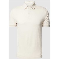 Zeybra Poloshirt aus Leinen in Beige, Größe XL von Zeybra