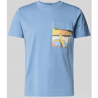 Zeybra T-Shirt mit Brusttasche in Gelb, Größe XXL von Zeybra