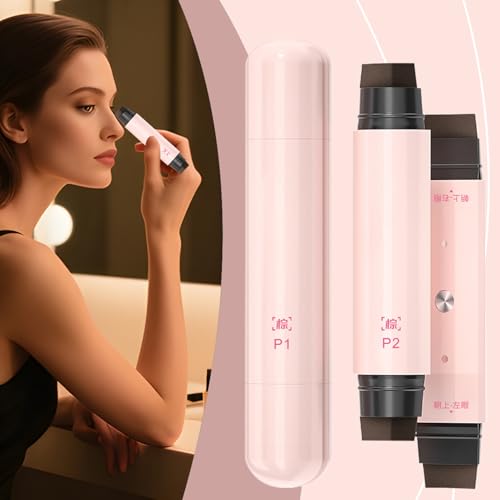 Zhadyu Geflügelter Augenwinkel-Stempel - Doppelspitze Make-up Augenwinkel Stempel,Präzises Stempelwerkzeug Wasserdicht & Verwischfest Für Anfänger Unterwegs Events Date von Zhadyu