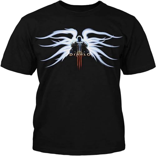 Diablo III Men's Tyrael Basic T-Shirt T-Shirt Black XL Diablo III Men's Tyrael Basic T-Shirt T-Shirt Black XL von Zhan Zai