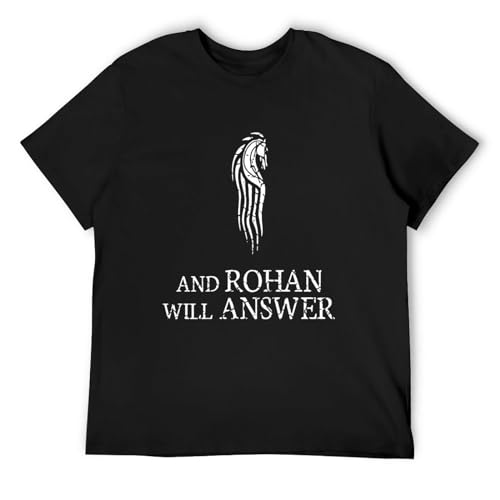 Gondor Calls for aid and Rohan Will Answer Fitted T-Shirt Black XL Gondor Calls for aid and Rohan Will Answer Fitted T-Shirt Black XL von Zhan Zai
