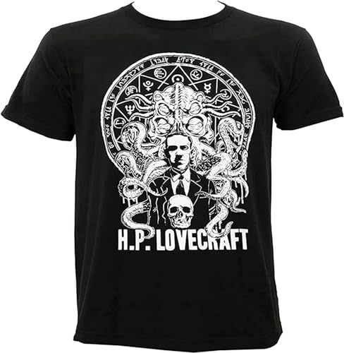 Men's H.P Lovecraft T-Shirt T-Shirt Black XL Men's H.P Lovecraft T-Shirt T-Shirt Black XL von Zhan Zai