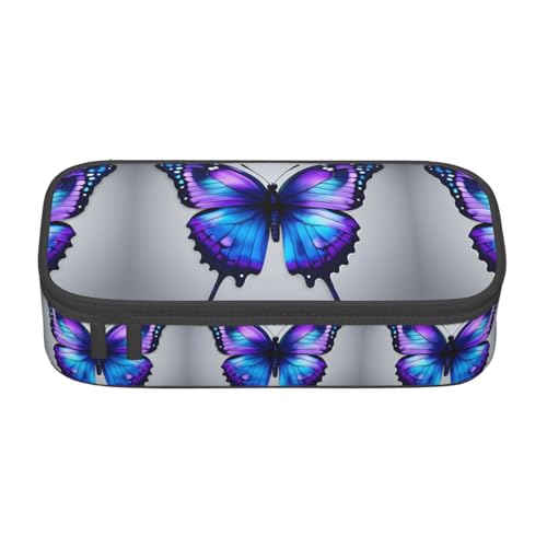 ZhanGM Federmäppchen mit Camouflage-Muster – Mehrzweck-Stift-Organizer, Schulbedarf, Schreibwaren, Make-up und Bürogebrauch, Blau-violette Schmetterlinge, Einheitsgröße, Schulranzen ZhanGM Federmäppchen mit Camouflage-Muster – Mehrzweck-Stift-Organizer, Schulbedarf, Schreibwaren, Make-up und Bürogebrauch, Blau-violette Schmetterlinge, Einheitsgröße, Schulranzen von ZhanGM