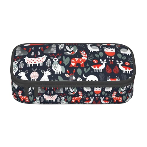 ZhanGM Federmäppchen mit Camouflage-Muster – Mehrzweck-Stift-Organizer, Schulbedarf, Schreibwaren, Make-up und Bürogebrauch, Skandinavische Tiere, Einheitsgröße, Schulranzen ZhanGM Federmäppchen mit Camouflage-Muster – Mehrzweck-Stift-Organizer, Schulbedarf, Schreibwaren, Make-up und Bürogebrauch, Skandinavische Tiere, Einheitsgröße, Schulranzen von ZhanGM