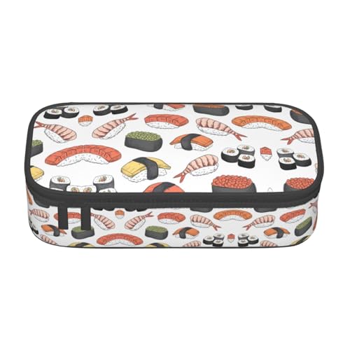 ZhanGM Federmäppchen mit Cartoon-Raketen-Druck, Mehrzweck-Stift-Organizer, Schulbedarf, Schreibwaren, Make-up und Bürogebrauch, Sushi, Einheitsgröße, Schulranzen ZhanGM Federmäppchen mit Cartoon-Raketen-Druck, Mehrzweck-Stift-Organizer, Schulbedarf, Schreibwaren, Make-up und Bürogebrauch, Sushi, Einheitsgröße, Schulranzen von ZhanGM