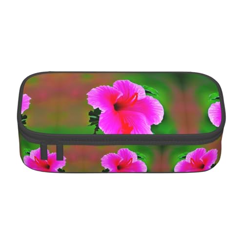 ZhanGM Federmäppchen mit abstraktem geometrischem Muster, Weltraumdruck, Mehrzweck-Stift-Organizer, Schulbedarf, Schreibwaren, Make-up und Bürogebrauch, Hibiskusblütenmuster, Einheitsgröße ZhanGM Federmäppchen mit abstraktem geometrischem Muster, Weltraumdruck, Mehrzweck-Stift-Organizer, Schulbedarf, Schreibwaren, Make-up und Bürogebrauch, Hibiskusblütenmuster, Einheitsgröße von ZhanGM