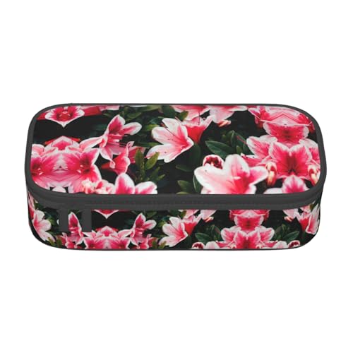 ZhanGM Schwarzes und weißes Federmäppchen mit Leopardenmuster – Mehrzweck-Stift-Organizer, Schulbedarf, Schreibwaren, Make-up und Bürogebrauch, Schönes rosa Blumenmuster, Einheitsgröße, Schulranzen ZhanGM Schwarzes und weißes Federmäppchen mit Leopardenmuster – Mehrzweck-Stift-Organizer, Schulbedarf, Schreibwaren, Make-up und Bürogebrauch, Schönes rosa Blumenmuster, Einheitsgröße, Schulranzen von ZhanGM