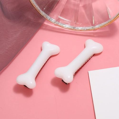 Weiße Hundeknochen-Haarspangen, Haarnadeln, Weihnachtsdekoration, Cosplay-Kostüm, Haarschmuck für Frauen und Mädchen, Schönheit und Körperpflege, 2 Stück Weiße Hundeknochen-Haarspangen, Haarnadeln, Weihnachtsdekoration, Cosplay-Kostüm, Haarschmuck für Frauen und Mädchen, Schönheit und Körperpflege, 2 Stück von ZhangGreet