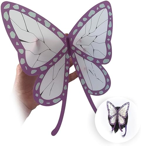 Zhangsiyu Rollenspiel Haarspange Kunststoff Schmetterling Haarspange Damen Kleidung Kopfbedeckung Accessoires von Zhangsiyu