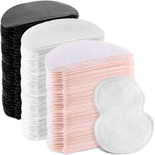 Zhanmai Achsel-Schweißpads für Damen und Herren, Achselhöhle, Einweg-Schweißpads, nicht sichtbar, geschmacksneutral, bequem, selbstklebend, für Achseln, 120 Stück von Zhanmai