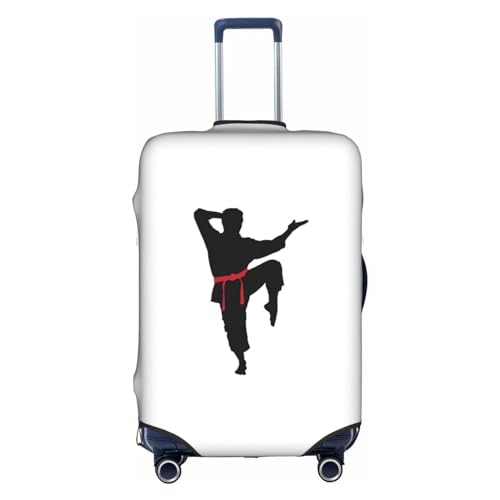 Zhengjia Reisegepäckhülle, Koffer-Schutztasche, passend für 45,7 - 81,3 cm große Gepäckstücke, Karate Herren, L von Zhengjia