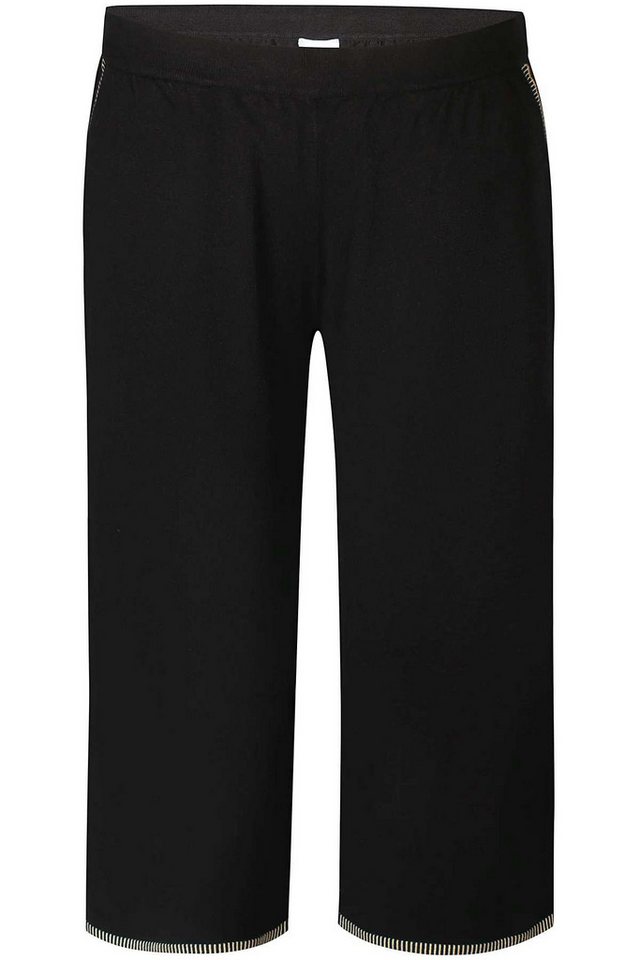 Zhenzi Strickhose Strickhose Kogle schwarz elastischer Bund von Zhenzi