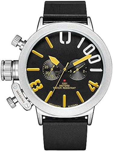 Automatische mechanische Herren-Armbanduhr mit Silikonarmband, 3 ATM, wasserdicht, Outdoor-Sport, klassisch, Leuchtend, multifunktional, Business-Casual-Armbanduhr, Militär-Analog-Chronograp Automatische mechanische Herren-Armbanduhr mit Silikonarmband, 3 ATM, wasserdicht, Outdoor-Sport, klassisch, Leuchtend, multifunktional, Business-Casual-Armbanduhr, Militär-Analog-Chronograp von ZhiLWS