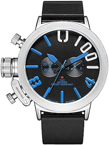 Automatische mechanische Herren-Armbanduhr mit Silikonarmband, 3 ATM, wasserdicht, Outdoor-Sport, klassisch, Leuchtend, multifunktional, Business-Casual-Armbanduhr, Militär-Analog-Chronograp Automatische mechanische Herren-Armbanduhr mit Silikonarmband, 3 ATM, wasserdicht, Outdoor-Sport, klassisch, Leuchtend, multifunktional, Business-Casual-Armbanduhr, Militär-Analog-Chronograp von ZhiLWS