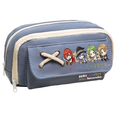 Roxy Migurdia FedermäPpchen Sylphy Anime Pencil Box Schule Versorgung Tasche Große Kapazität Double Zip Pen Pouch Cartoon Print Schreibwaren Tasche Roxy Migurdia FedermäPpchen Sylphy Anime Pencil Box Schule Versorgung Tasche Große Kapazität Double Zip Pen Pouch Cartoon Print Schreibwaren Tasche von Zhifly
