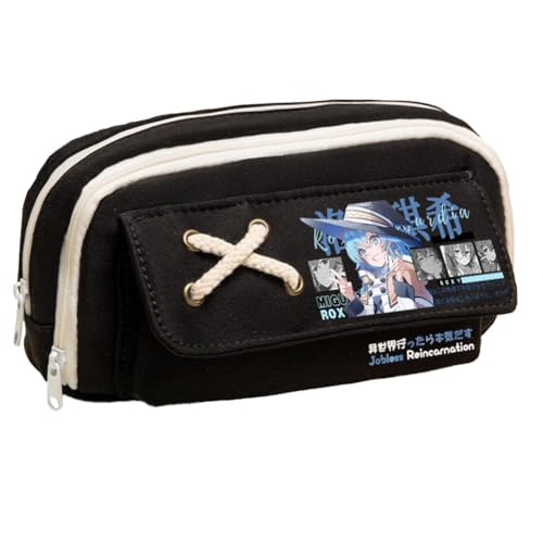 Roxy Migurdia FedermäPpchen Sylphy Anime Pencil Box Schule Versorgung Tasche Große Kapazität Double Zip Pen Pouch Cartoon Print Schreibwaren Tasche Roxy Migurdia FedermäPpchen Sylphy Anime Pencil Box Schule Versorgung Tasche Große Kapazität Double Zip Pen Pouch Cartoon Print Schreibwaren Tasche von Zhifly