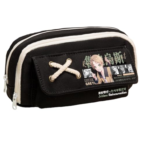 Roxy Migurdia FedermäPpchen Sylphy Anime Pencil Box Schule Versorgung Tasche Große Kapazität Double Zip Pen Pouch Cartoon Print Schreibwaren Tasche Roxy Migurdia FedermäPpchen Sylphy Anime Pencil Box Schule Versorgung Tasche Große Kapazität Double Zip Pen Pouch Cartoon Print Schreibwaren Tasche von Zhifly