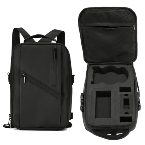 Zhixteu Tragetasche für DJI Mini 5 Pro, Großvolumige Umhängetasche, Reiserucksack, Tragbarer Organizer, Eva Hülle für RC 2 RC-N3 Fernbedienung von Zhixteu