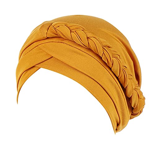 Zhiyao Beanie Mütze Turban Damen Aus Elastisches Printed Schlafmütze Turban Kappe Hut Kopftuch für Haarverlust Haarausfall Muslim von Zhiyao