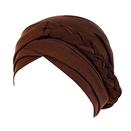 Zhiyao Beanie Mütze Turban Damen Aus Elastisches Printed Schlafmütze Turban Kappe Hut Kopftuch für Haarverlust Haarausfall Muslim von Zhiyao