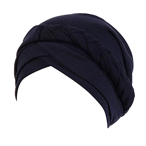 Zhiyao Beanie Mütze Turban Damen Aus Elastisches Printed Schlafmütze Turban Kappe Hut Kopftuch für Haarverlust Haarausfall Muslim von Zhiyao