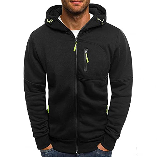 Zhiyao Herren Classic Hoodie Kapuzenpullover Männer Pullover Sweatjacke mit Kapuze von Zhiyao