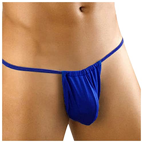 Zhiyao Herren String Männer Tanga Mini Wrestling Slip Dessous Low Rise Tangas Sexy Unterwäsche G-Strings Backless Thongs Schlüpfer T-Back Unterhose von Zhiyao