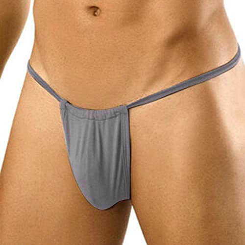 Zhiyao Herren Strings Tanga elastische G-String Männer Micro Mini Slip Unterwäsche Bikini Briefs Elefanten Jockstrap Bulge Briefs Pack Lustige Thong von Zhiyao