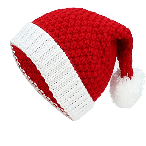 Zhiyao Weihnachten Mütze Damen Herren Weihnachts Winter Mütze Beanie Mütze Warme Strickmütze Weich Elastisch Skul Cap Kappe Weihnachten Geschenk für Männer Frauen von Zhiyao