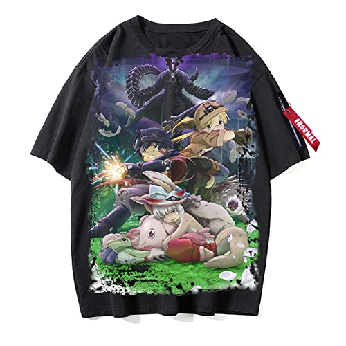 Anime T Shirts made in ABYSS T Shirts MADE IN ABYSS Kostüm MADE IN ABYSS Nanachi Cosplay T Shirts Herren Sommer von Zhongkaihua