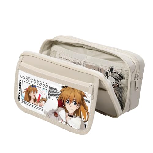 Ayanami Rei Asuka Langley Soryu Ikari Shinji Mode Schreibwaren Anime Leinwand Federmäppchen für Mädchen Jungen Schulgeschenk Große Kapazität Schulanfang Stifttasche, Typ 1, 21.5 x 7.5 x 13 cm Ayanami Rei Asuka Langley Soryu Ikari Shinji Mode Schreibwaren Anime Leinwand Federmäppchen für Mädchen Jungen Schulgeschenk Große Kapazität Schulanfang Stifttasche, Typ 1, 21.5 x 7.5 x 13 cm von Zhongkaihua