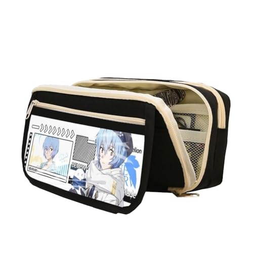Ayanami Rei Asuka Langley Soryu Ikari Shinji Mode Schreibwaren Anime Leinwand Federmäppchen für Mädchen Jungen Schulgeschenk Große Kapazität Schulanfang Stifttasche, Typ 10, 21.5 x 7.5 x 13 cm Ayanami Rei Asuka Langley Soryu Ikari Shinji Mode Schreibwaren Anime Leinwand Federmäppchen für Mädchen Jungen Schulgeschenk Große Kapazität Schulanfang Stifttasche, Typ 10, 21.5 x 7.5 x 13 cm von Zhongkaihua
