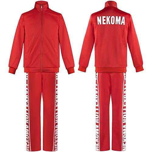 Kozume Kenma Cosplay Sportbekleidung Anzug Kozume Kenma Cosplay Kostüm Outfit Komplettes Set für Halloween Party für Männer Frauen von Zhongkaihua