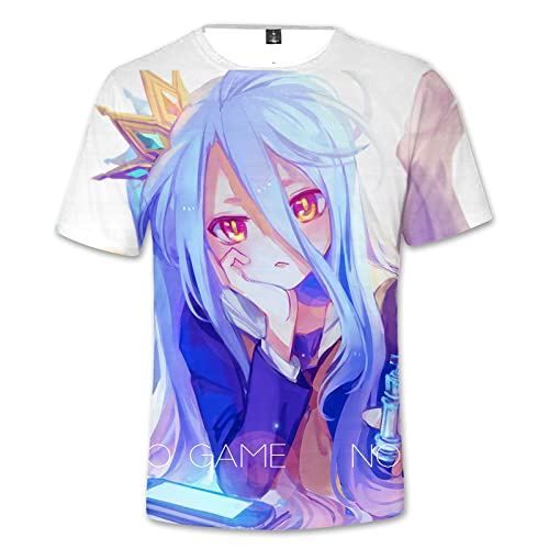 Seven Deadly Sins T Shirt Anime Cosplay 3D Druck Rundhals T Shirt Lose Kurzarm T Shirt für Unsex Erwachsene Teenager Paar, Typ1, XS von Zhongkaihua