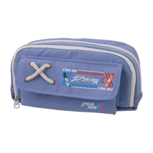 Zhongkaihua Anime Federmäppchen 02/Zero Merch Federmäppchen Aufbewahrung Große Kapazität Student Schreibwaren Geschenke Jungen Mädchen, Typ 16, Federmäppchen von Zhongkaihua