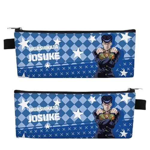 Zhongkaihua Anime Kujo Jotaro Stiftetasche, Jolyne Kujo Rollenspiel, bedruckte Schreibwaren-Tasche, große Kapazität, kreatives Federmäppchen, Cartoon-Reißverschluss, Federmäppchen, Typ 11, von Zhongkaihua