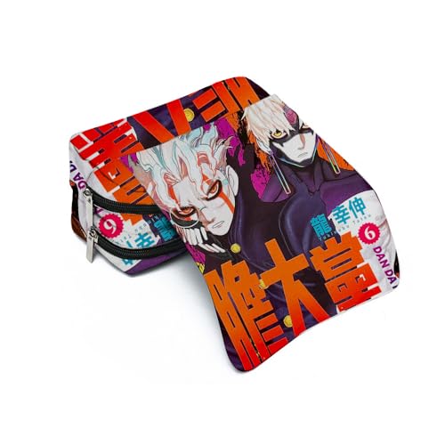 Zhongkaihua Dan DA DAN Federmäppchen Ayase Momo Takakura Ken Thema Mode Cartoon Schreibwaren Federmäppchen für Mädchen Jungen Schulgeschenk Große Kapazität Schulanfang Stifttasche, Typ 11, 22 x 9 x 12 von Zhongkaihua