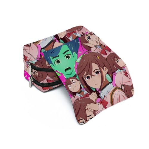 Zhongkaihua Dan DA DAN Federmäppchen Ayase Momo Takakura Ken Thema Mode Cartoon Schreibwaren Federmäppchen für Mädchen Jungen Schulgeschenk Große Kapazität Schulanfang Stifttasche, Typ 4, 22 x 9 x 12 von Zhongkaihua