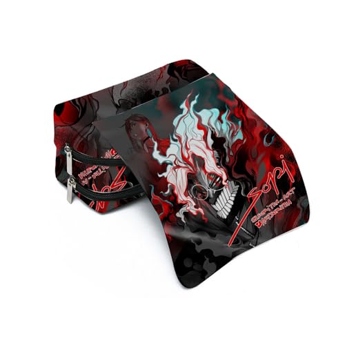 Zhongkaihua Dan DA DAN Federmäppchen Ayase Momo Takakura Ken Thema Mode Cartoon Schreibwaren Federmäppchen für Mädchen Jungen Schulgeschenk Große Kapazität Schulanfang Stifttasche, Typ 7, 22 x 9 x 12 von Zhongkaihua