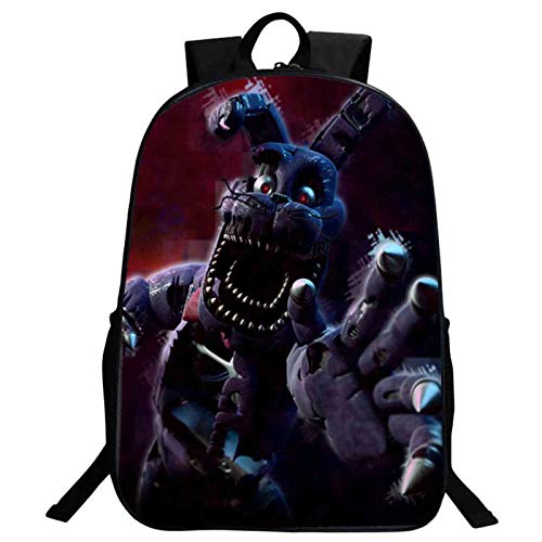 Zhongkaihua FNAF Schulranzen FNAF Grundschulrucksack 3D Druck Casual Schultasche für Jungen und Mädchen, Typ 11 von Zhongkaihua