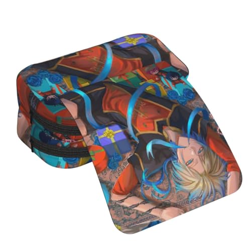 Zhongkaihua Isagi Yoichi Seishiro Nagi Fashion Schreibwaren Federmäppchen für Mädchen Jungen Schulgeschenk Große Kapazität Schulanfang Stifttasche, Typ 6, 21 x 10 x 7.5 cm, Federmäppchen von Zhongkaihua