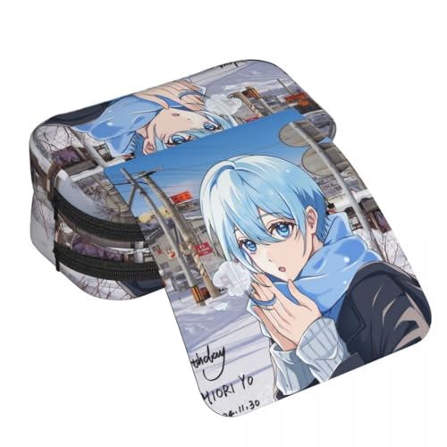 Zhongkaihua Isagi Yoichi Seishiro Nagi Fashion Schreibwaren Federmäppchen für Mädchen Jungen Schulgeschenk Große Kapazität Schulanfang Stifttasche, Typ 7, 21 x 10 x 7.5 cm, Federmäppchen von Zhongkaihua