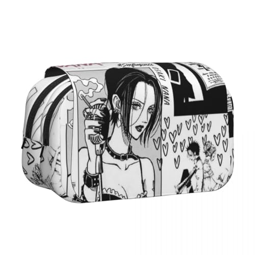 Zhongkaihua Komatsu Nana Federmäppchen Anime Osaki Nana Merch Federmäppchen Große Kapazität Schüler Schreibwaren Geschenke zurück zur Schule Zubehör für Mädchen Jungen, Typ 11, Federmäppchen von Zhongkaihua