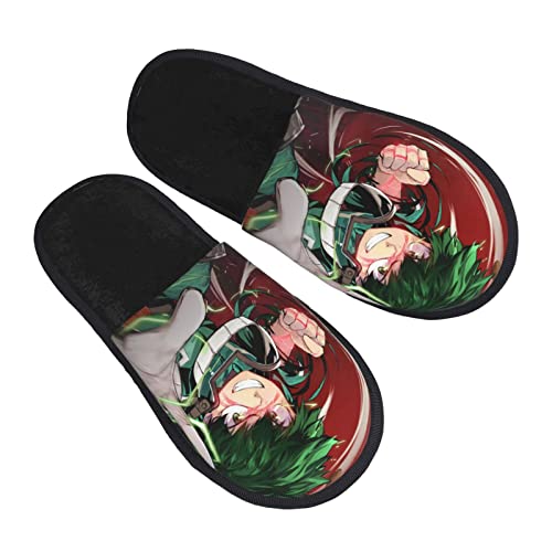 Zhongkaihua My Hero Academia Slipper Anime MHA Hausschuhe Winter Home Baumwolle Hausschuhe Indoor Schuhe für Damen Herren Hausschuhe von Zhongkaihua