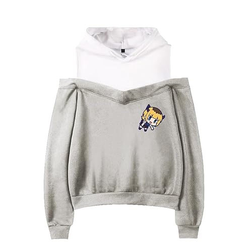 Zhongkaihua Oshi no Ko Hoodie Unisex Anime Hoodies Trägerlos Fake Zweiteiliger Kapuzenpullover Oshi No Ko Kleidung Langarm Pullover Sweatshirt, Typ5, L von Zhongkaihua