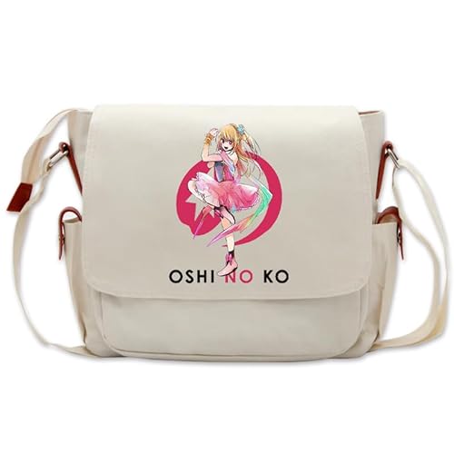 Zhongkaihua Oshi no Ko Hoshino Ai Hoshino Rubi Anime Mode Student Umhängetasche Schulrucksack für Jungen Mädchen Schuler Reise Essential Daypack, Oshi No Ko - 05, 12.9 x 5.1 x 10.2 inches (33 x 13 x von Zhongkaihua