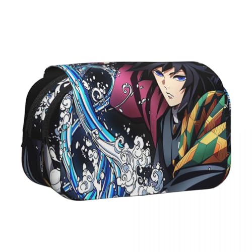 Zhongkaihua Rengoku/Shinobu/Nezuko/Mitsuri Federmäppchen Große Kapazität, Japanische Anime Merch Bleistifttasche Student Schreibwaren Geschenke Schulbedarf für Mädchen Jungen, Typ 11, Federmäppchen von Zhongkaihua